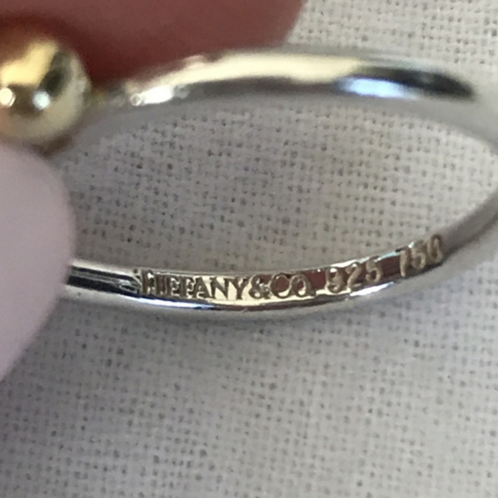 Authentic Tiffany & Co. Love Knot Ring - Picture 3 of 3